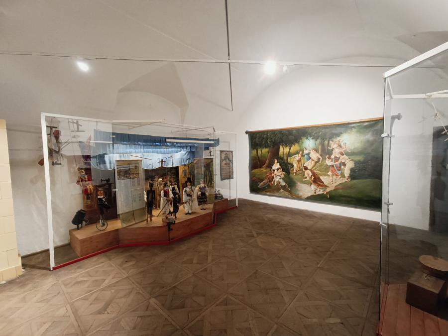 Hrad Modrý Kameň - expozícia bábkarstva Fotogaléria