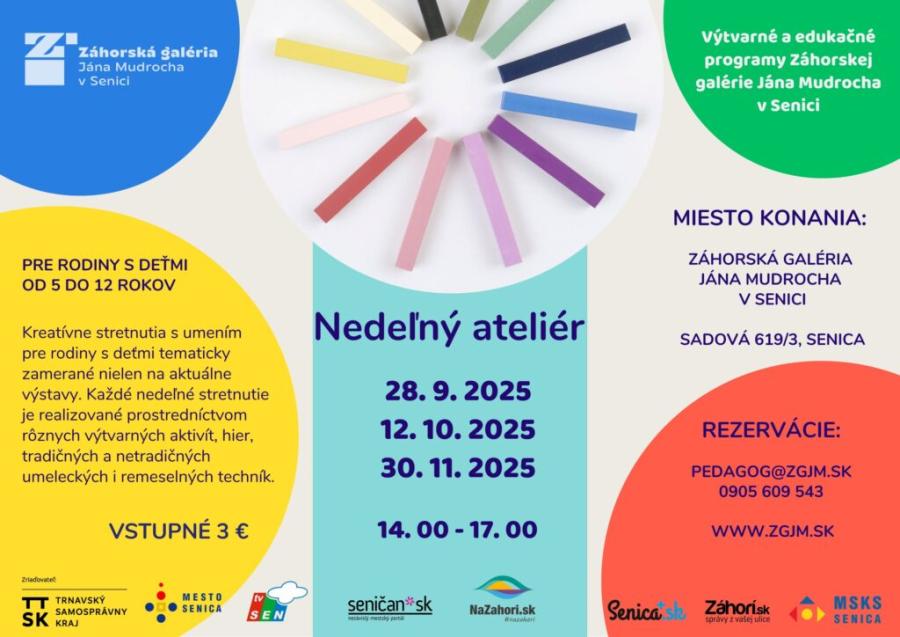 Nedeľný ateliér 2025 Fotogaléria
